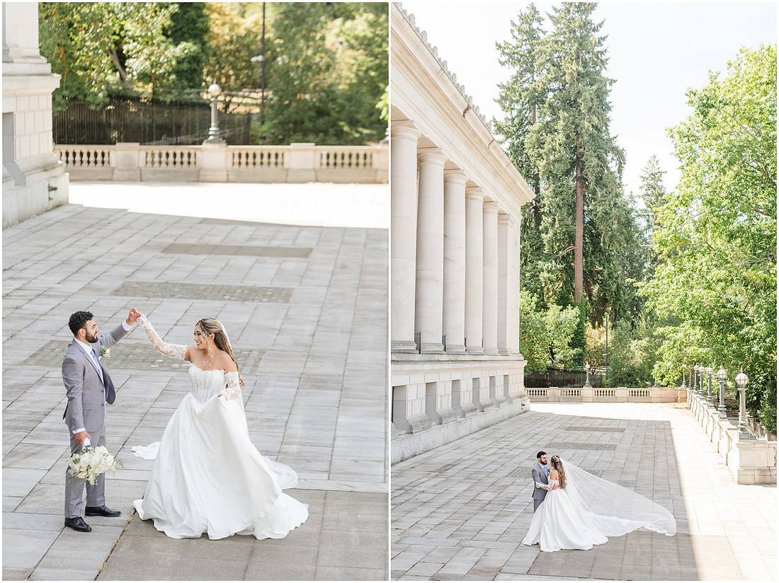 "State Capitol", "Olympia Wedding", "Amanda and Bryan Photography", 
