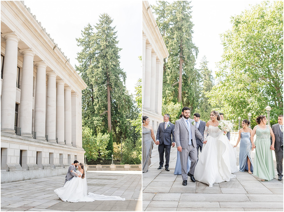 "State Capitol", "Olympia Wedding", "Amanda and Bryan Photography", 