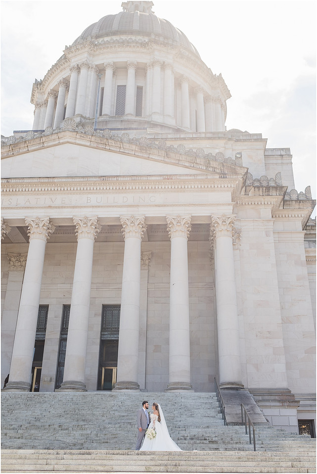 "State Capitol", "Olympia Wedding", "Amanda and Bryan Photography", 