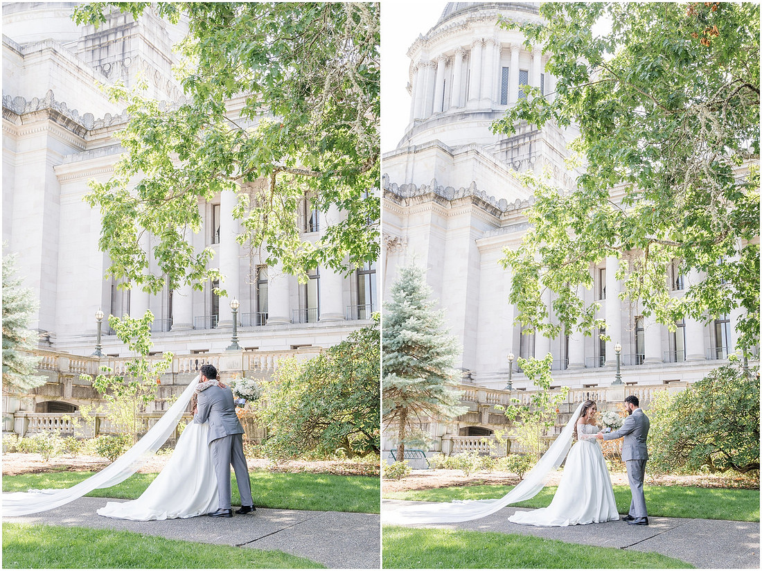 "State Capitol", "Olympia Wedding", "Amanda and Bryan Photography", 