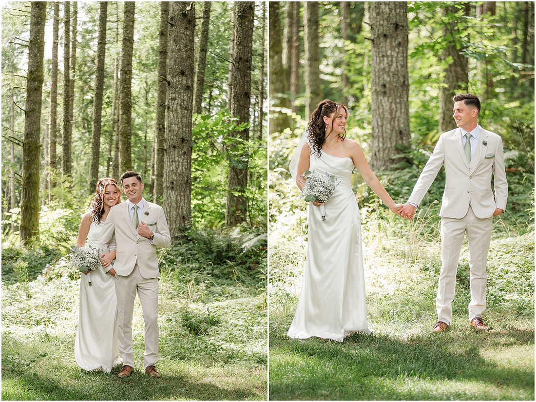 "Scotts Mills Oregon Wedding", "The Woods on Crooked Finger", "Portland Metro area wedding", "Oregon Wedding photographer", "Backyard Wedding", "Forest Wedding venue", "PNW summer Wedding", 