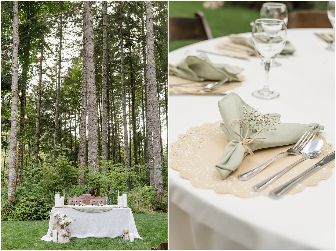 "Scotts Mills Oregon Wedding", "The Woods on Crooked Finger", "Portland Metro area wedding", "Oregon Wedding photographer", "Backyard Wedding", "Forest Wedding venue", "PNW summer Wedding", 