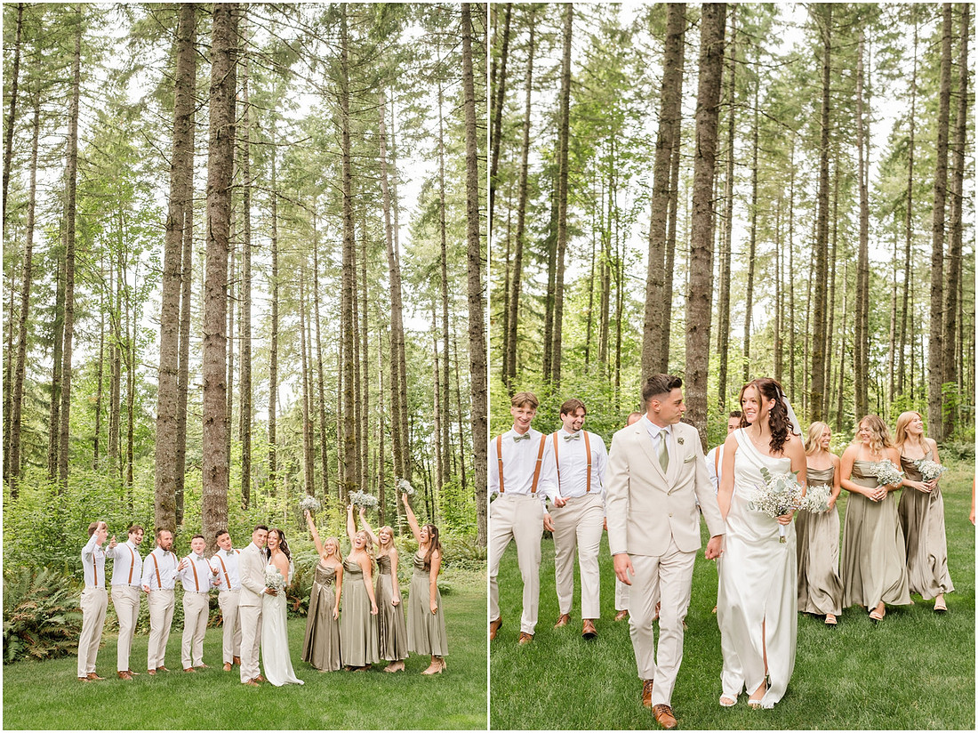 "Scotts Mills Oregon Wedding", "The Woods on Crooked Finger", "Portland Metro area wedding", "Oregon Wedding photographer", "Backyard Wedding", "Forest Wedding venue", "PNW summer Wedding", 