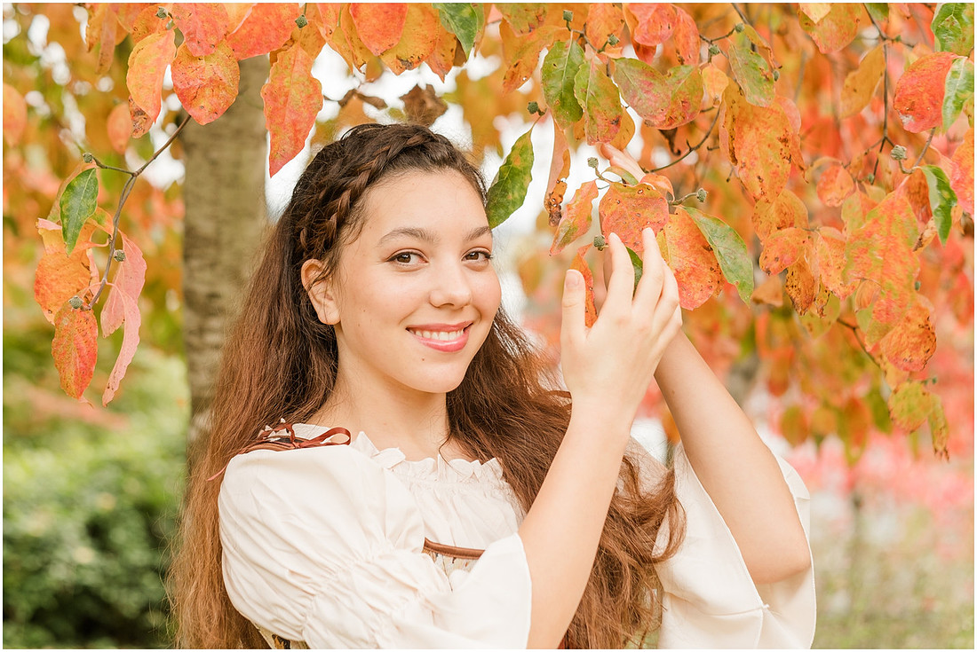 "Senior portrait photographer", "George Rogers Park", "Lake Oswego senior pictures", "Medieval theme photo session", "Senior Girl"