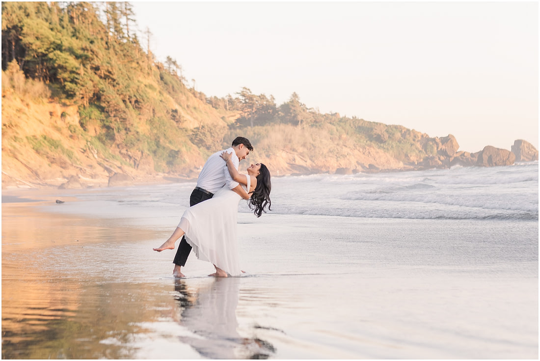 "Oregon Coast photographer", "Engagement pictures", "Proposal Photographer", "Ecola State Park photo session", "PNW couple photographer", "Amanda and Bryan Photography"