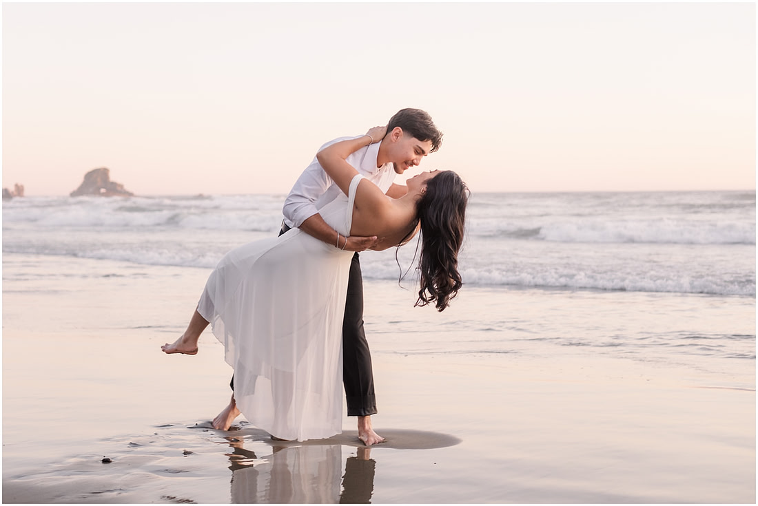 "Oregon Coast photographer", "Engagement pictures", "Proposal Photographer", "Ecola State Park photo session", "PNW couple photographer", "Amanda and Bryan Photography"