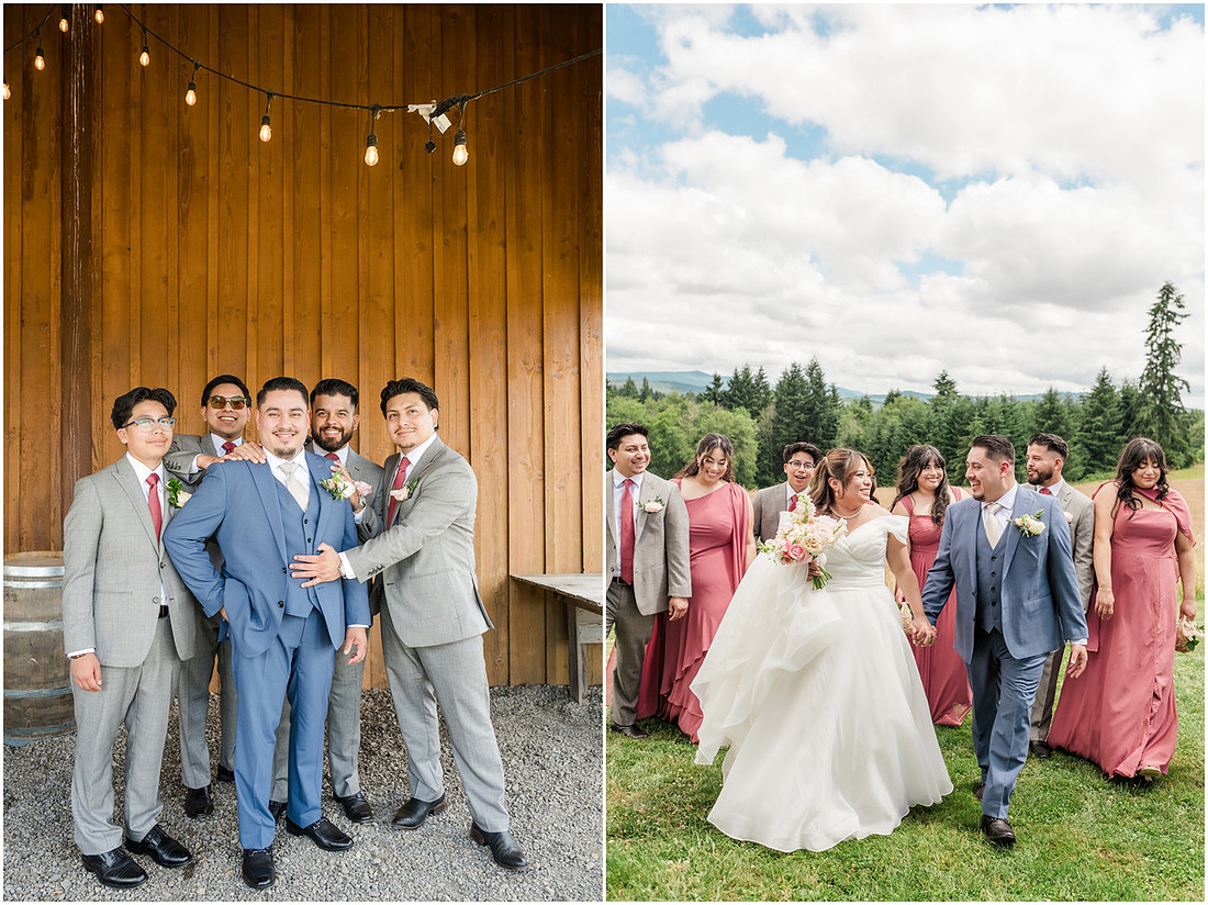 "Castle Rock Wa wedding", "South West Washington Wedding Photographer", "The Barn 1502", "PNW wedding photographer", PDX wedding photographer"