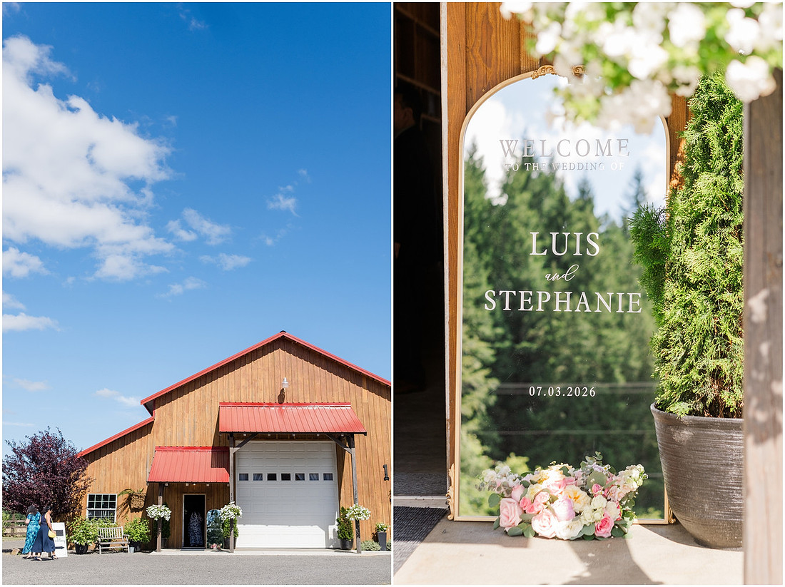 "Castle Rock Wa wedding", "South West Washington Wedding Photographer", "The Barn 1502", "PNW wedding photographer", PDX wedding photographer"