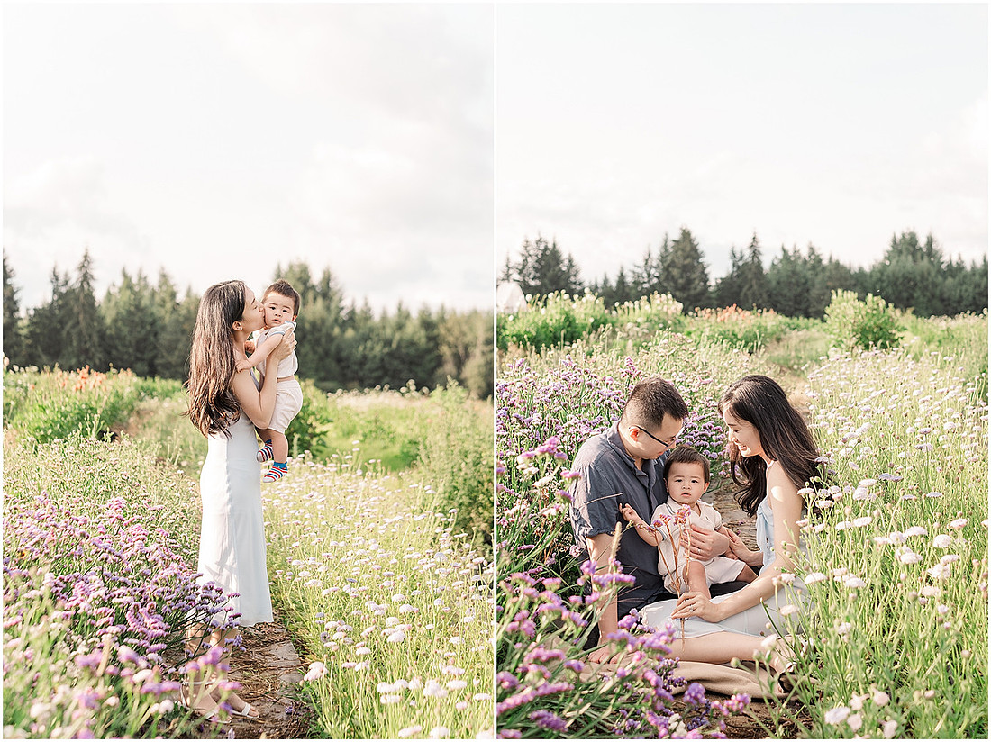 "Milk and Honey Flower Farm", "La Center Washington", "Flower Farm photo session", "Family pictures", "La Center Wa photographer"