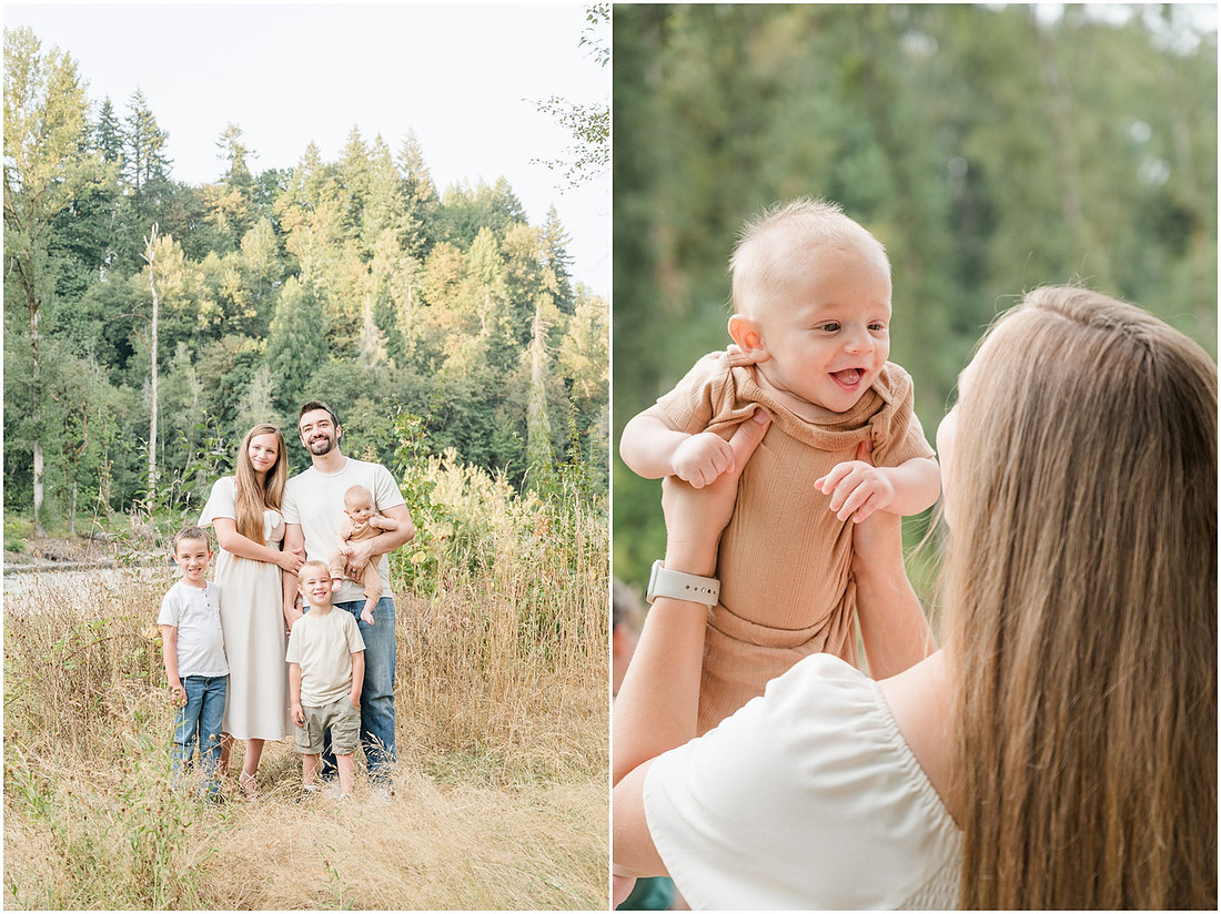 "family pictures", "Ridgefield family photographer", "La Center family photographer", "three boys siblings photo session", "Woodland Wa family photographer", "SW Washington family photographer"