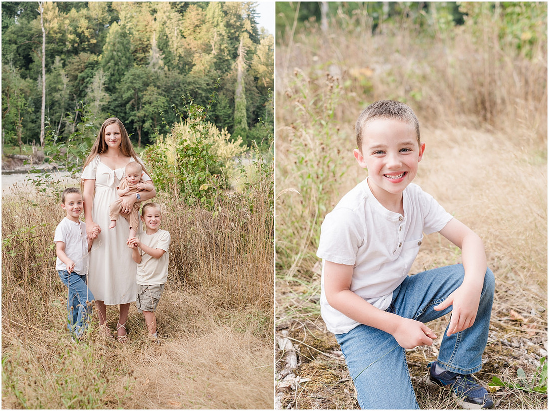 "family pictures", "Ridgefield family photographer", "La Center family photographer", "three boys siblings photo session", "Woodland Wa family photographer", "SW Washington family photographer"