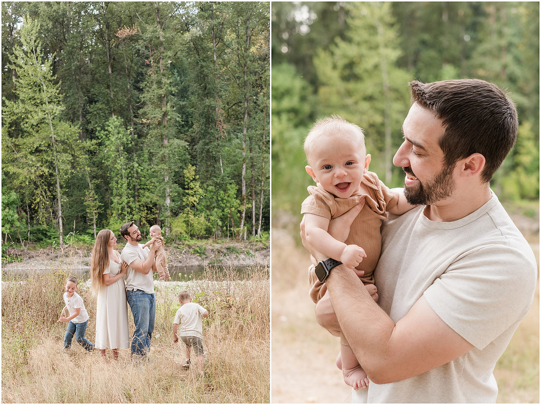 "family pictures", "Ridgefield family photographer", "La Center family photographer", "three boys siblings photo session", "Woodland Wa family photographer", "SW Washington family photographer"