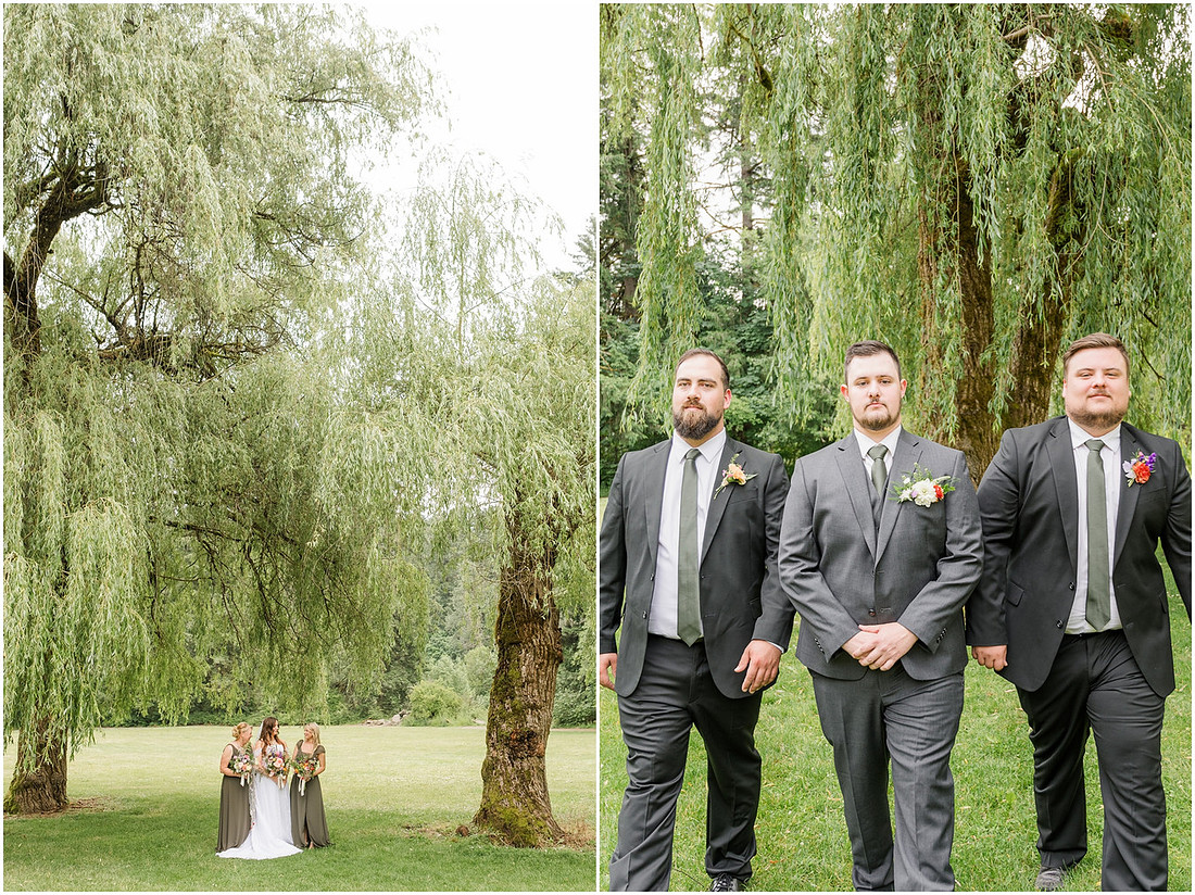 "Battleground Wa wedding", "Battleground wedding photographer", "Lewisville Park wedding", "Wildflower decor wedding", "Amanda and Bryan Photography", "Southwest Washington Wedding photographer"