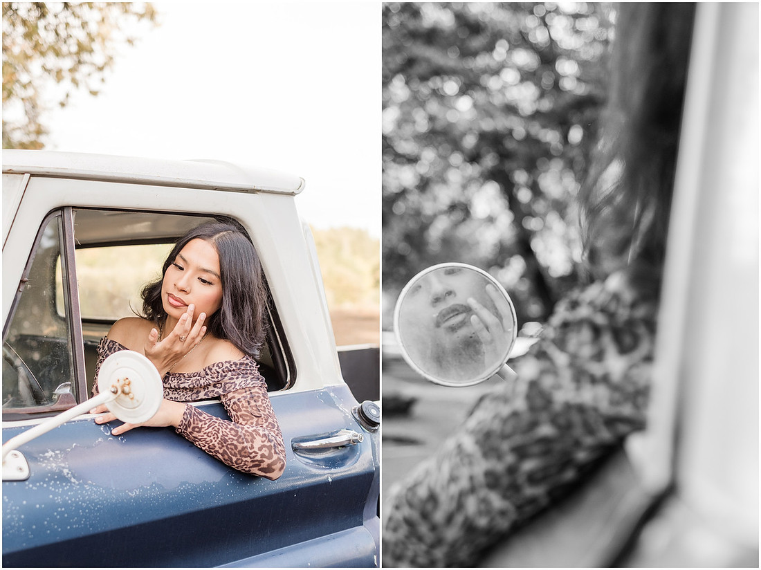 "Country senior session", "Classic Chevy truck", "Battleground Wa Senior photographer", "Woodland Wa High School photographer", "WHS Senior girl", "Class of 2027 photographer", "La Center Wa Senior photographer"
