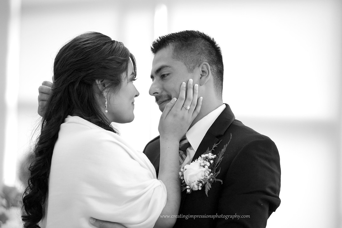 Seattle wedding ceremony, spring wedding