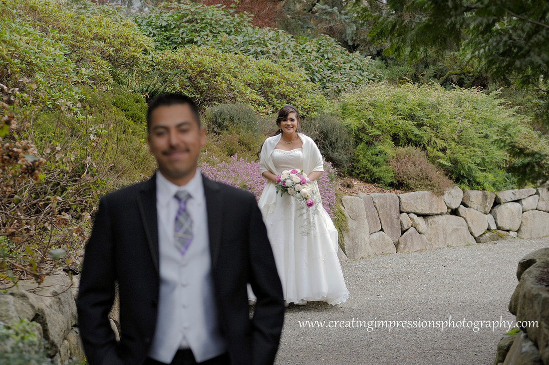 Kubota Garden,  Seattle wedding, Spring wedding