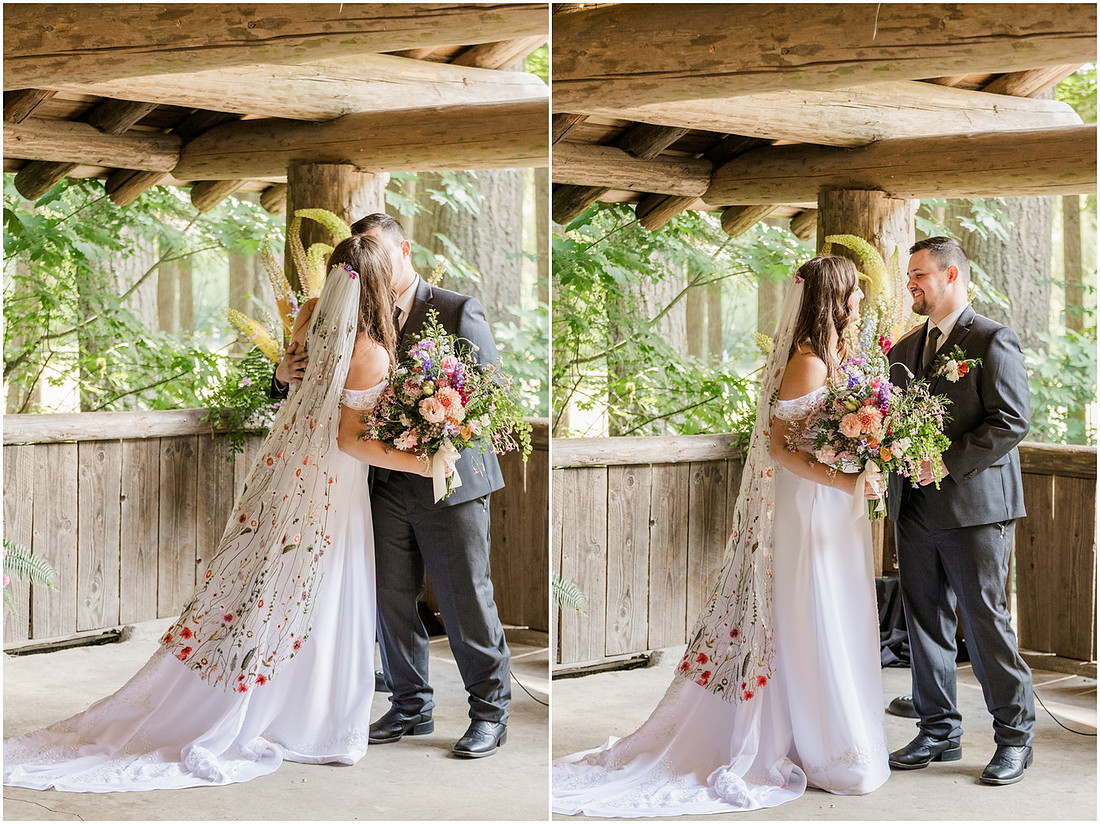 "Battleground Wa wedding", "Battleground wedding photographer", "Lewisville Park wedding", "Wildflower decor wedding", "Amanda and Bryan Photography", "Southwest Washington Wedding photographer"