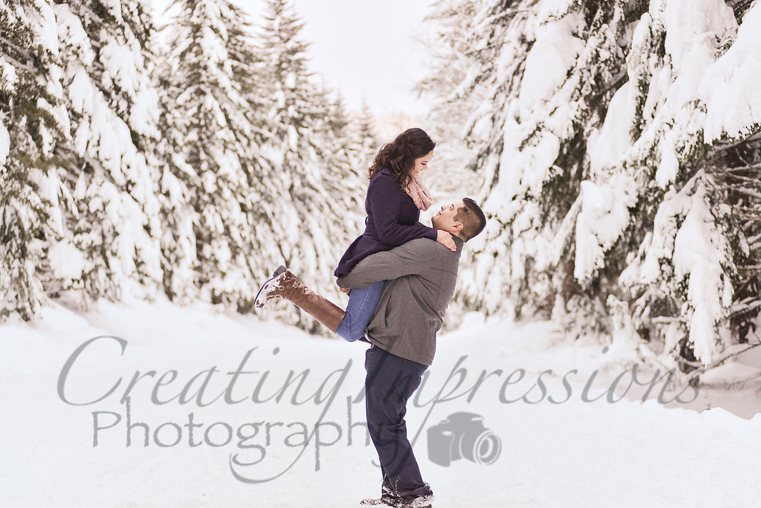Mt St Helens, engagement pictures