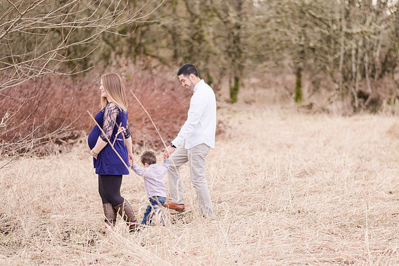 "Maternity pictures with sibling"