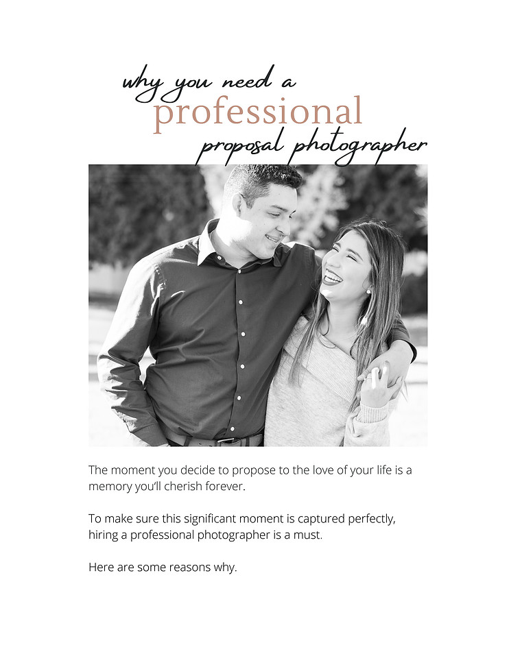 "proposal photographer"