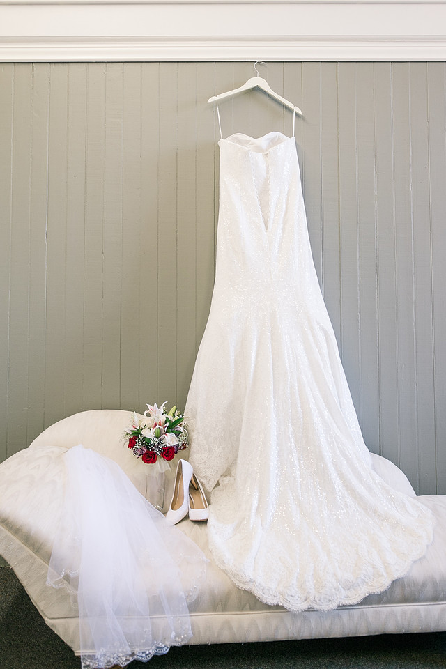 bridal gown