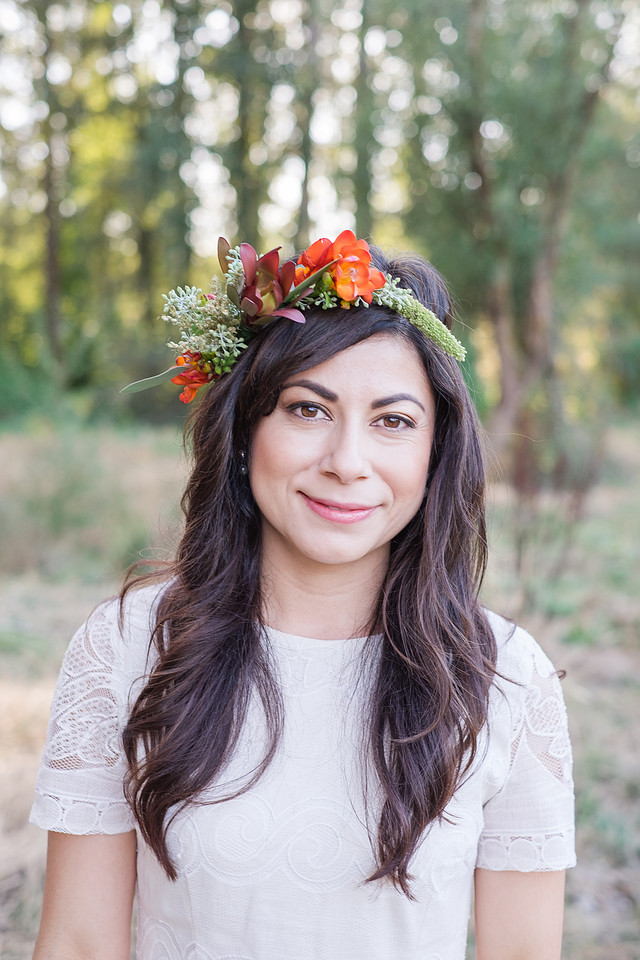 "Flower crown"