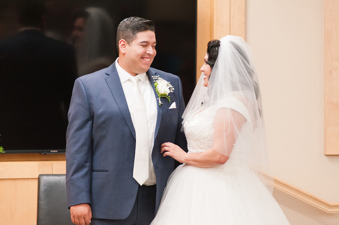 wedding ceremony, pink