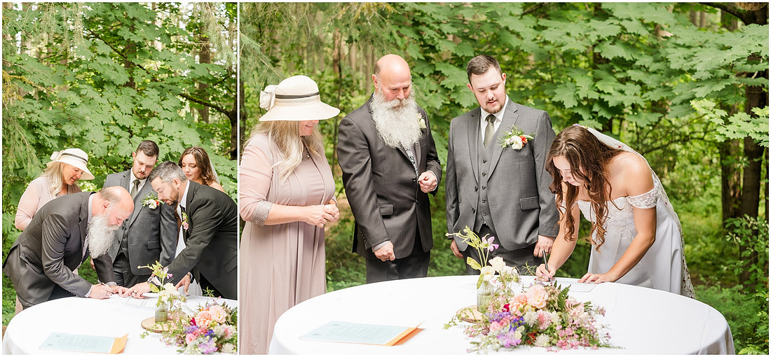 "Battleground Wa wedding", "Battleground wedding photographer", "Lewisville Park wedding", "Wildflower decor wedding", "Amanda and Bryan Photography", "Southwest Washington Wedding photographer"
