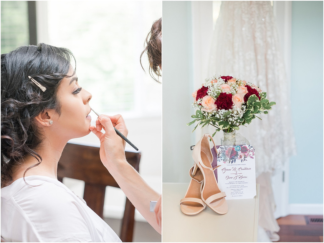 "Trinity tree farm", "Washington Wedding", "Burgundy bridesmaid dress"