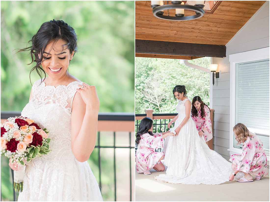 "Trinity tree farm", "Washington Wedding", "Burgundy bridesmaid dress"