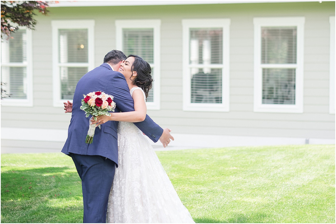 "Trinity tree farm", "Washington Wedding", "Burgundy bridesmaid dress"