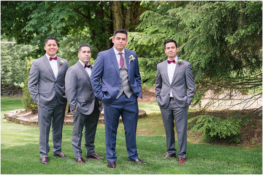 "Trinity tree farm", "Washington Wedding", "Burgundy bridesmaid dress"