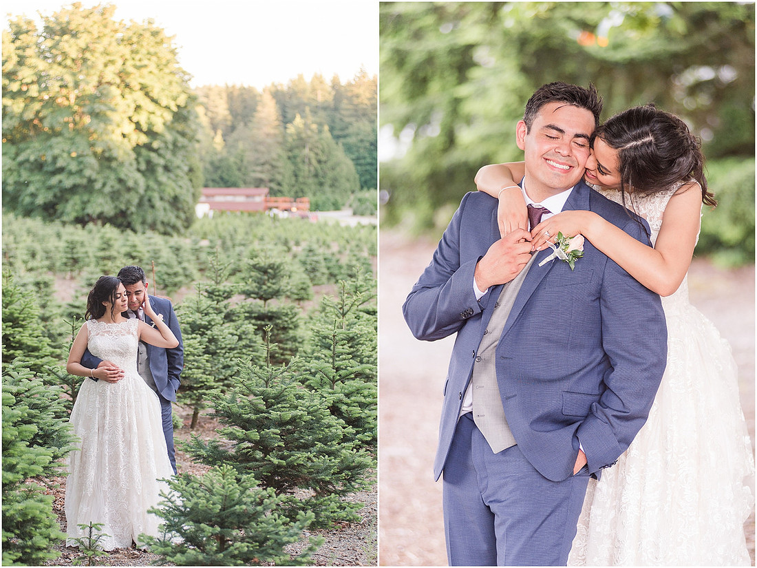 "Trinity tree farm", "Washington Wedding", "Burgundy bridesmaid dress"