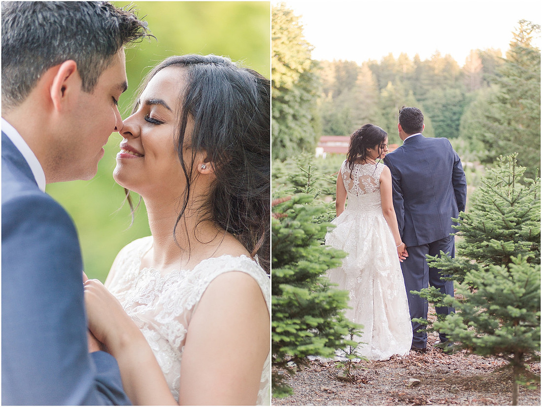 "Trinity tree farm", "Washington Wedding", "Burgundy bridesmaid dress"