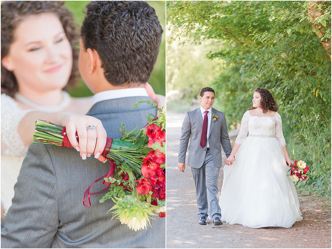 "Burgundy bridesmaids dresses", "Lewisville Park Wedding", "Ivory sunflower bouquet", "PNW Summer wedding"