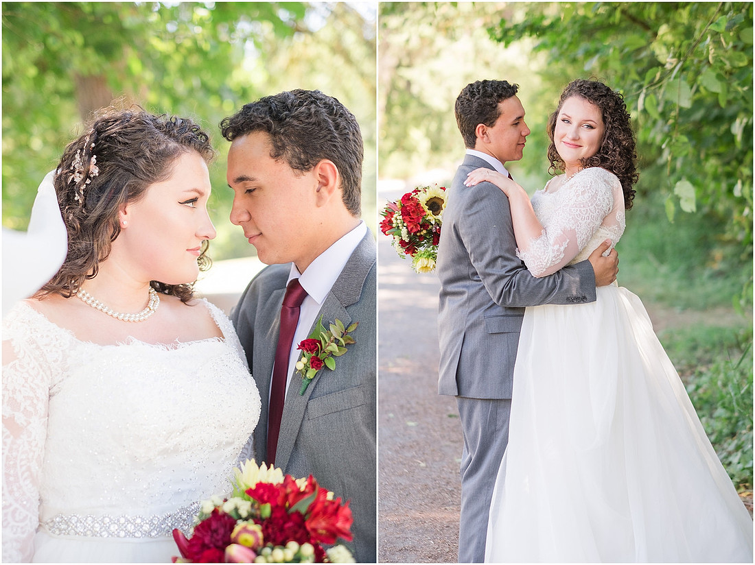 "Burgundy bridesmaids dresses", "Lewisville Park Wedding", "Ivory sunflower bouquet", "PNW Summer wedding"