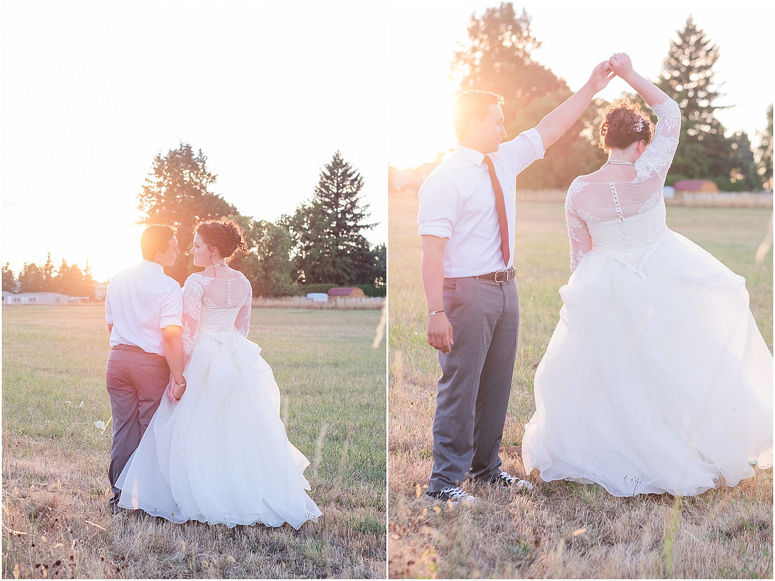 "Burgundy bridesmaids dresses", "Lewisville Park Wedding", "Ivory sunflower bouquet", "PNW Summer wedding"