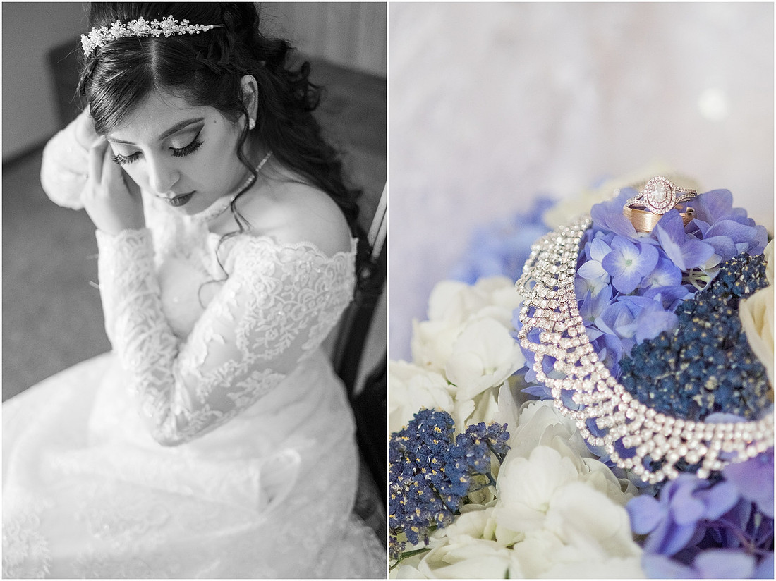"Bellevue club hotel wedding", "PNW Summer wedding", "First Look", "blue hydrangea bouquet", "Oleg Cassini dress"