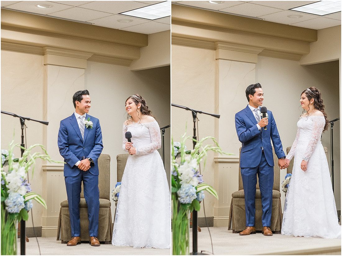 "Bellevue club hotel wedding", "PNW Summer wedding", "First Look", "blue hydrangea bouquet", "Oleg Cassini dress"
