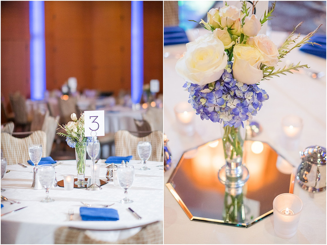 "Bellevue club hotel wedding", "PNW Summer wedding", "First Look", "blue hydrangea bouquet", "Oleg Cassini dress"