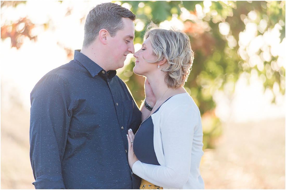 "Ridgefield engagement", "yellow dress", "Oak tree engagement pictures", "Sunset engagement"
