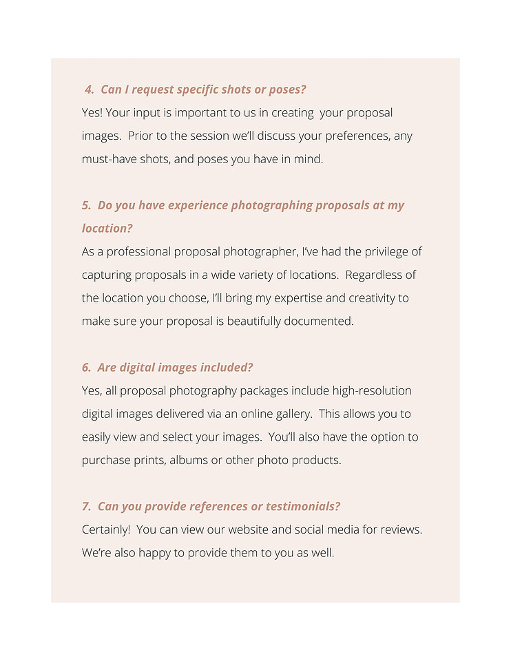 "proposal photographer"