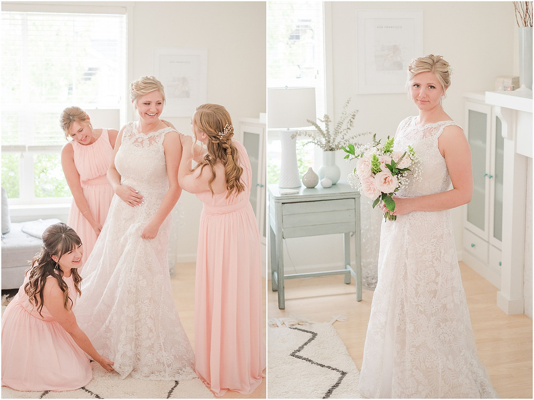"PNW Fall wedding", "Cookie cake", "Blush bridesmaids dress", "Ridgefield Wa Wedding", "Ridgefield wildlife refuge", "natural light wedding photographer", "Backyard wedding reception", 