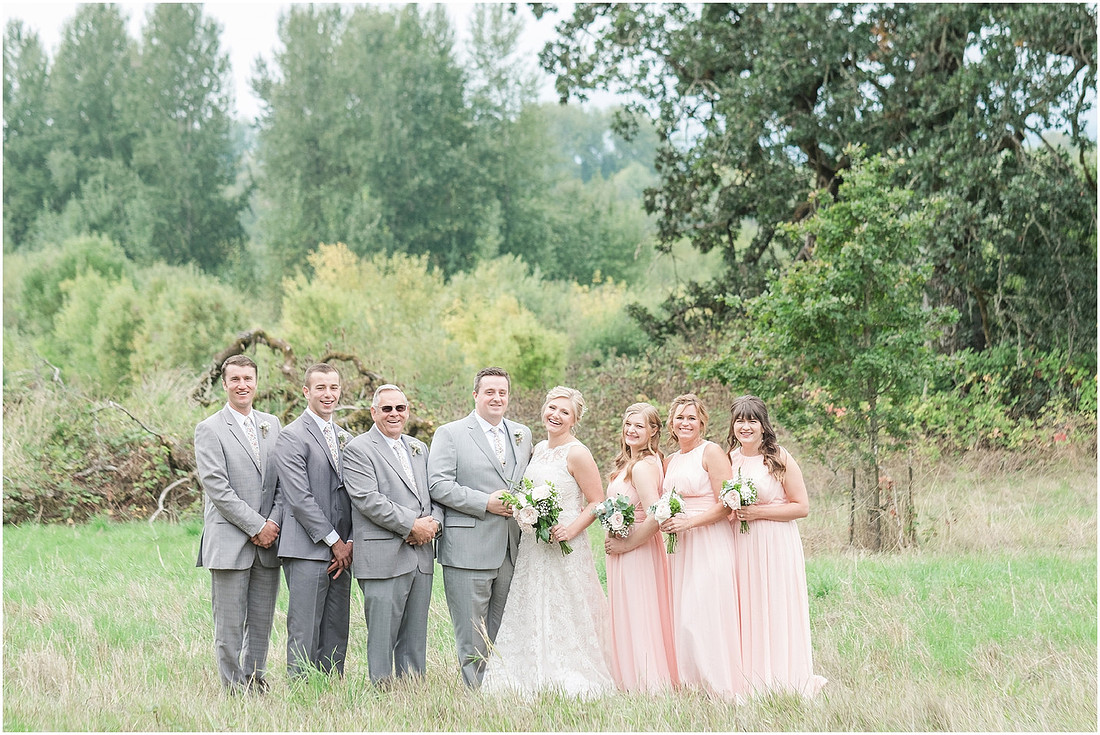 "PNW Fall wedding", "Cookie cake", "Blush bridesmaids dress", "Ridgefield Wa Wedding", "Ridgefield wildlife refuge", "natural light wedding photographer", "Backyard wedding reception", 
