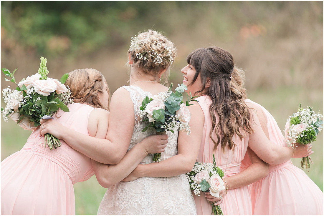 "PNW Fall wedding", "Cookie cake", "Blush bridesmaids dress", "Ridgefield Wa Wedding", "Ridgefield wildlife refuge", "natural light wedding photographer", "Backyard wedding reception", 
