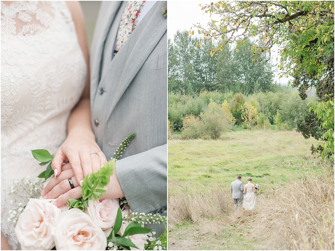 "PNW Fall wedding", "Cookie cake", "Blush bridesmaids dress", "Ridgefield Wa Wedding", "Ridgefield wildlife refuge", "natural light wedding photographer", "Backyard wedding reception", 