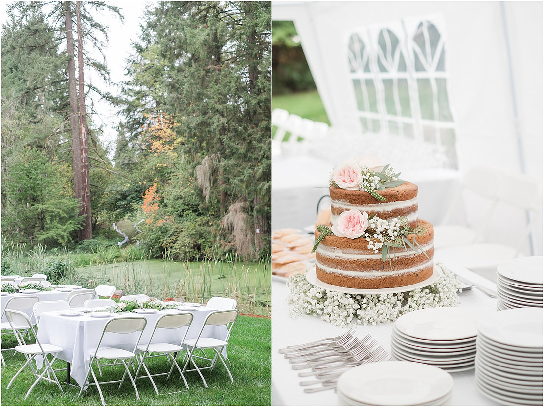 "PNW Fall wedding", "Cookie cake", "Blush bridesmaids dress", "Ridgefield Wa Wedding", "Ridgefield wildlife refuge", "natural light wedding photographer", "Backyard wedding reception", 