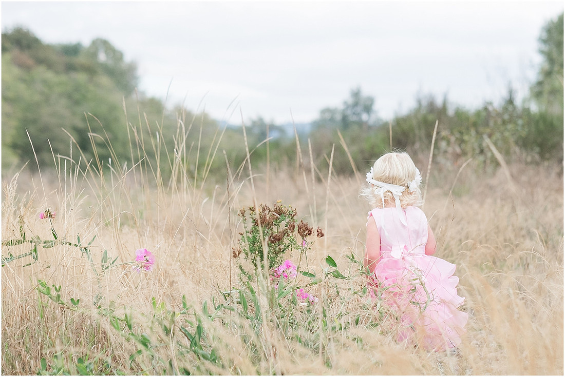 "fall family photos", "two year old girl", "pink dress", "toddler photography", "Cowlitz county photographer", "Clark county photographer"