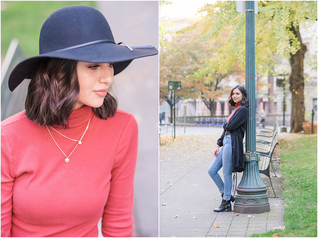 "downtown Portland photo session", "Class of 2019", "Senior session downtown Portland", "City girl senior session"