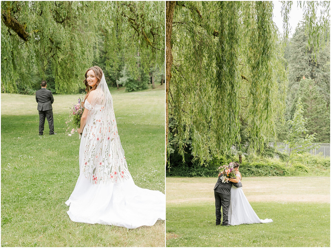 "Battleground Wa wedding", "Battleground wedding photographer", "Lewisville Park wedding", "Wildflower decor wedding", "Amanda and Bryan Photography", "Southwest Washington Wedding photographer"